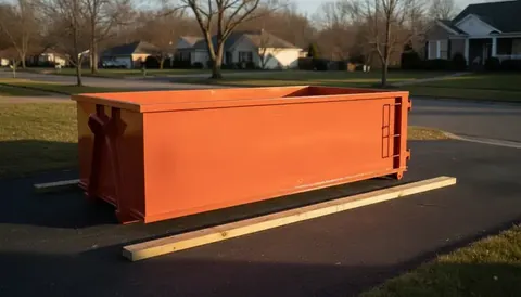 Dumpster rental site direction