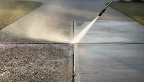 Pressure washing site direction