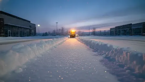 Snow removal site direction